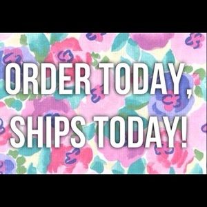 ALL PURCHASES MADE TODAY, SHIP TODAY! Offer now!